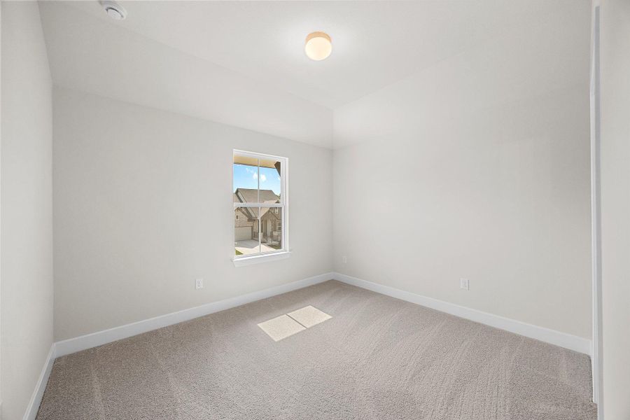 Spacious, unfurnished interior of a new home in The Colony, Bastrop (Image 37). Spacious, unfurnished interior of a new home in The Colony, Bastrop (Image 37).