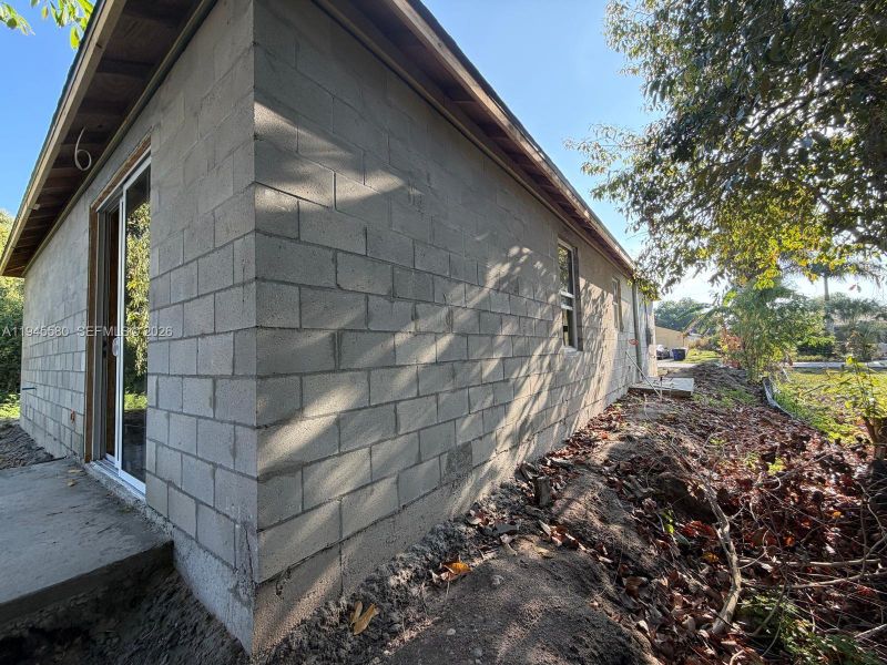 In-progress construction of a new home in , Fort Myers, FL (Image 19).