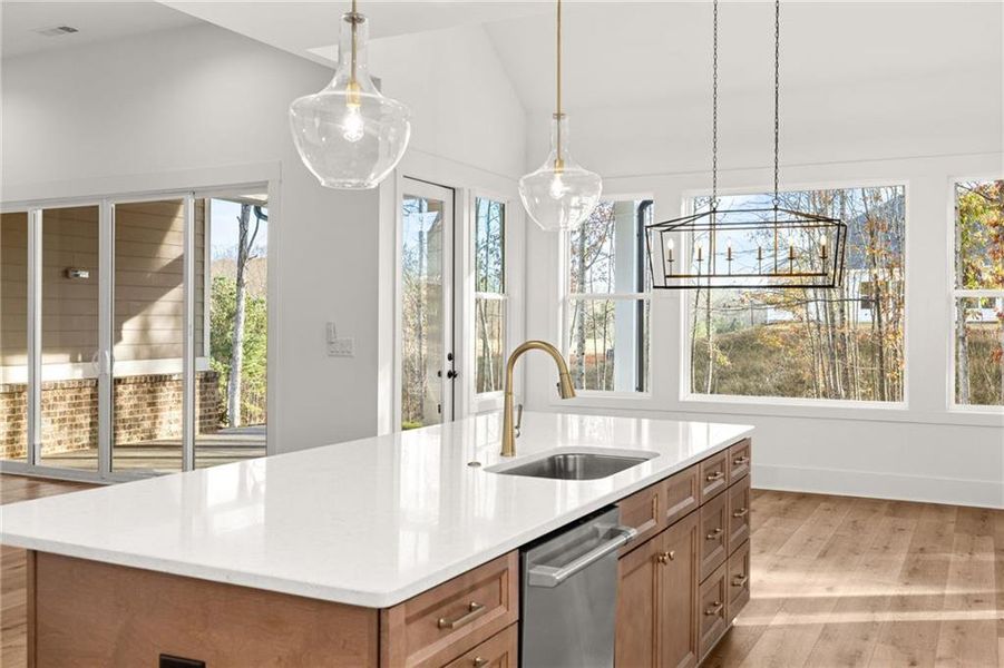 Furnished interior view inside a new home in , Jefferson (Image 19).