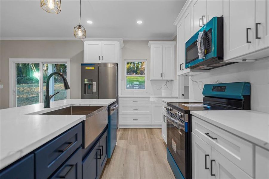 Furnished interior view inside a new home in , Lawrenceville (Image 12).