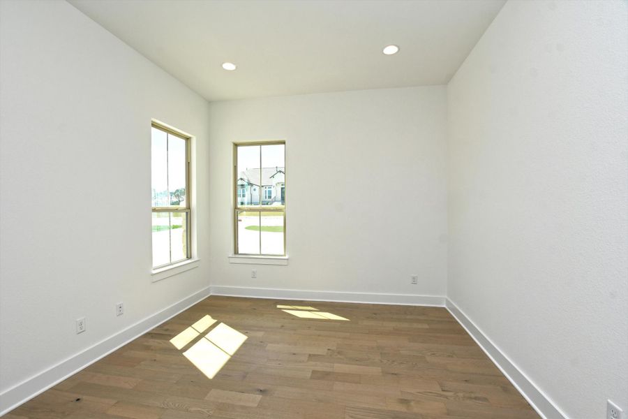 Representative unfurnished interior of a home built from the Siena III by Giddens Homes in Clearwater Ranch, Liberty Hill (Image 257).