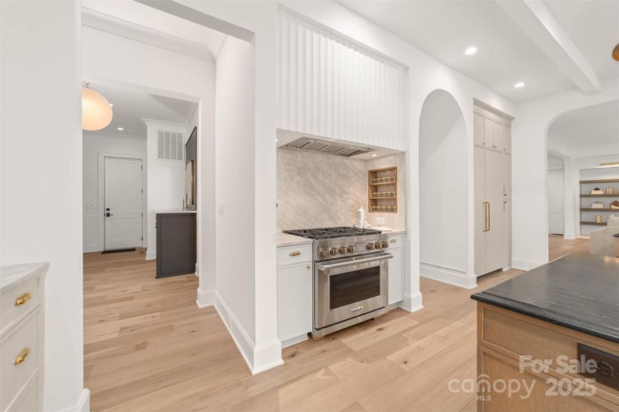 Furnished interior view inside a new home in , Charlotte (Image 15). Furnished interior view inside a new home in , Charlotte (Image 15).