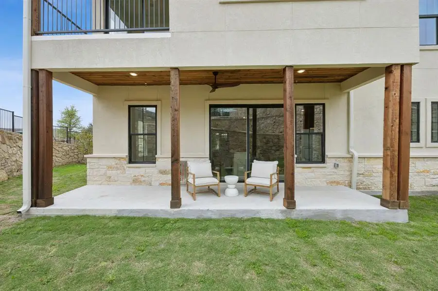 Exterior details and patio area of a home in , Rockwall (Image 3).