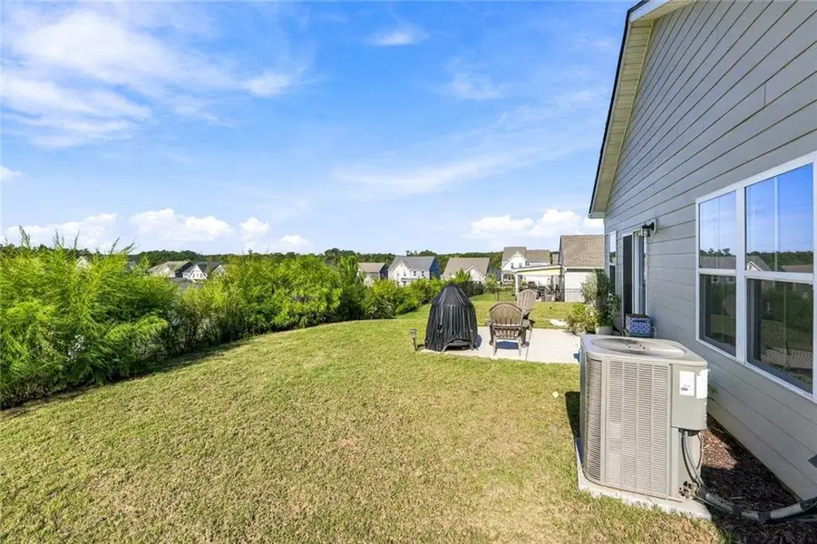 Exterior details and patio area of a home in , Hoschton (Image 3).