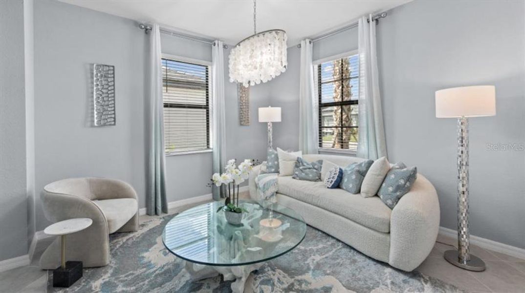 Furnished interior view inside a new home in , Venice (Image 35).