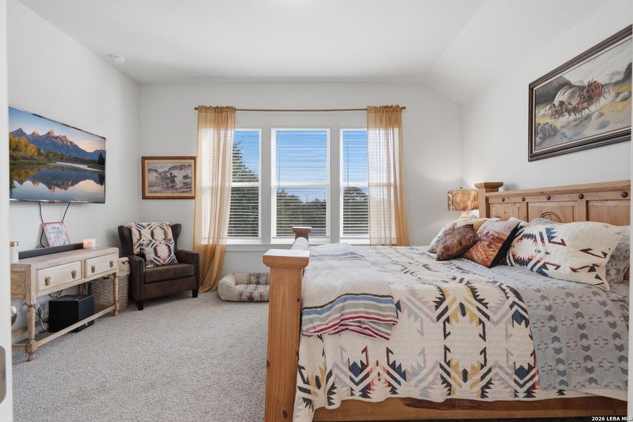 Furnished interior view inside a new home in The Grove at Vintage Oaks, New Braunfels (Image 17).