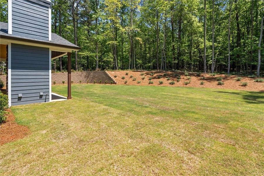 Exterior details and patio area of a home in , Villa Rica (Image 29).