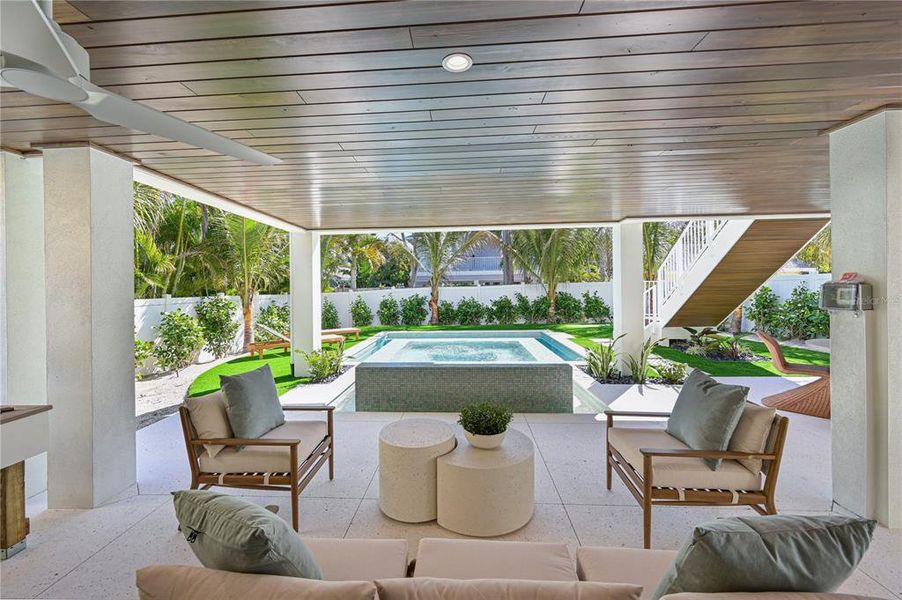 Exterior details and patio area of a home in , Anna Maria (Image 25).