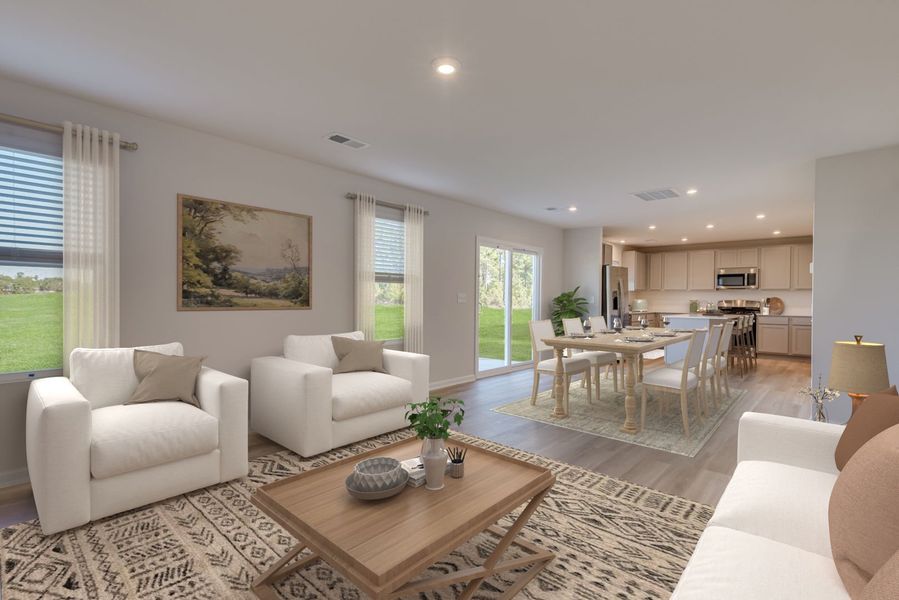 Open Concept Floor Plan