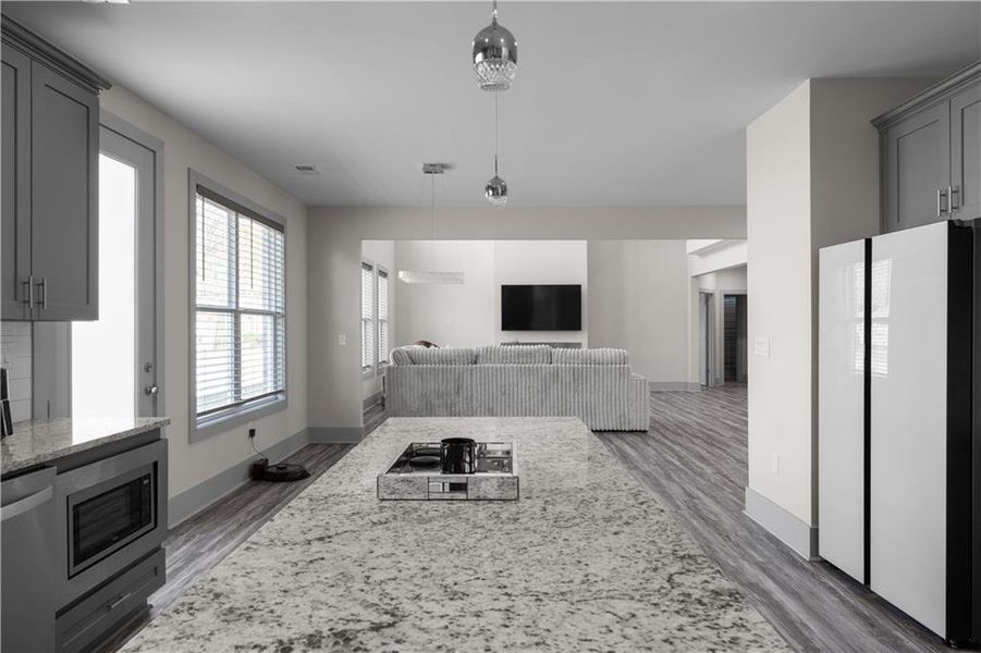 Furnished interior view inside a new home in , Lithonia (Image 13).