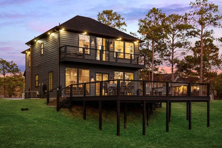 Front exterior of a new home in , Brookeland, TX, highlighting curb appeal (Image 22).