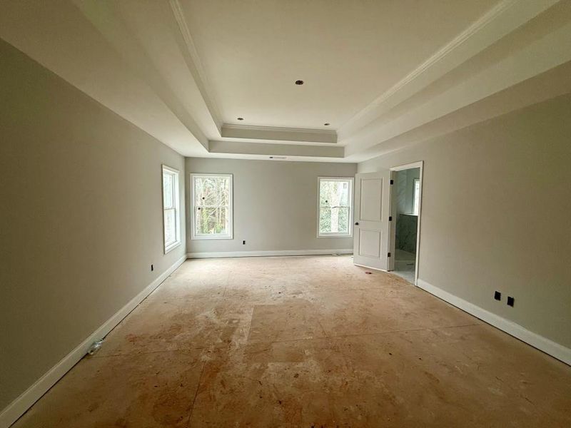 In-progress construction of a new home in , Sugar Hill, GA (Image 7).