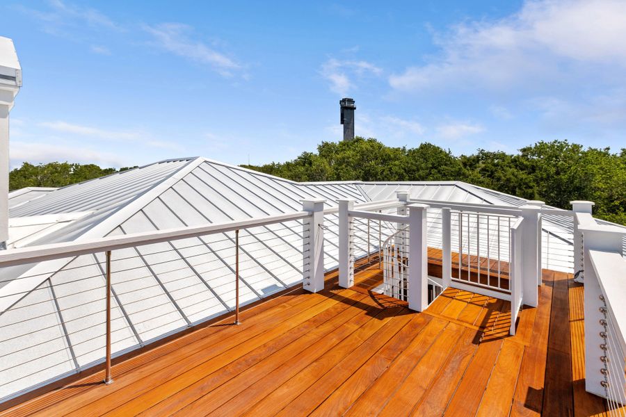 Exterior details and patio area of a home in , Sullivan's Island (Image 41). Exterior details and patio area of a home in , Sullivan's Island (Image 41).