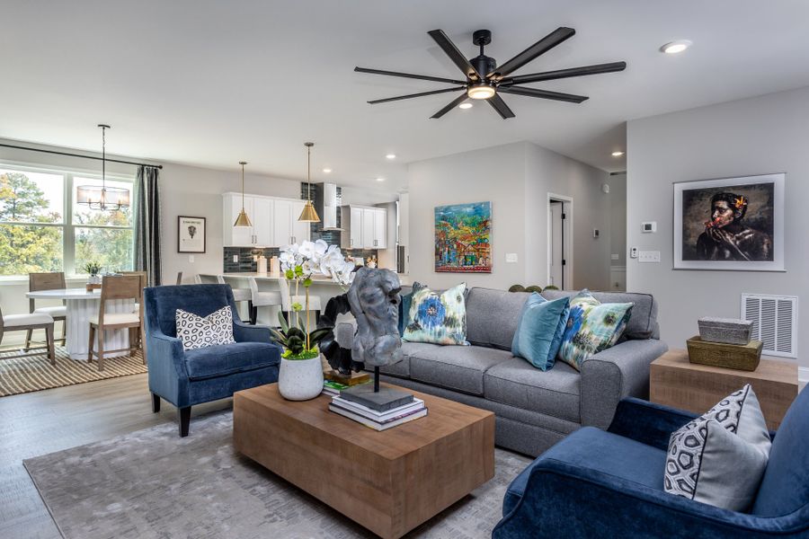 Representative furnished interior of a home built from the Clark by McKee Homes in Legacy Lakes, Aberdeen (Image 11).