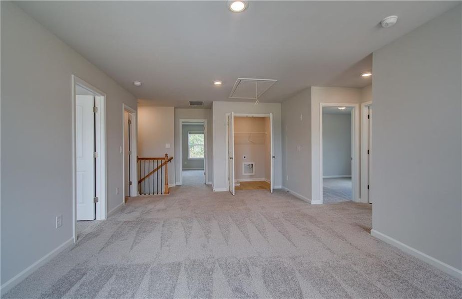 Spacious, unfurnished interior of a new home in Chapel Hill, Newnan (Image 20). Spacious, unfurnished interior of a new home in Chapel Hill, Newnan (Image 20).