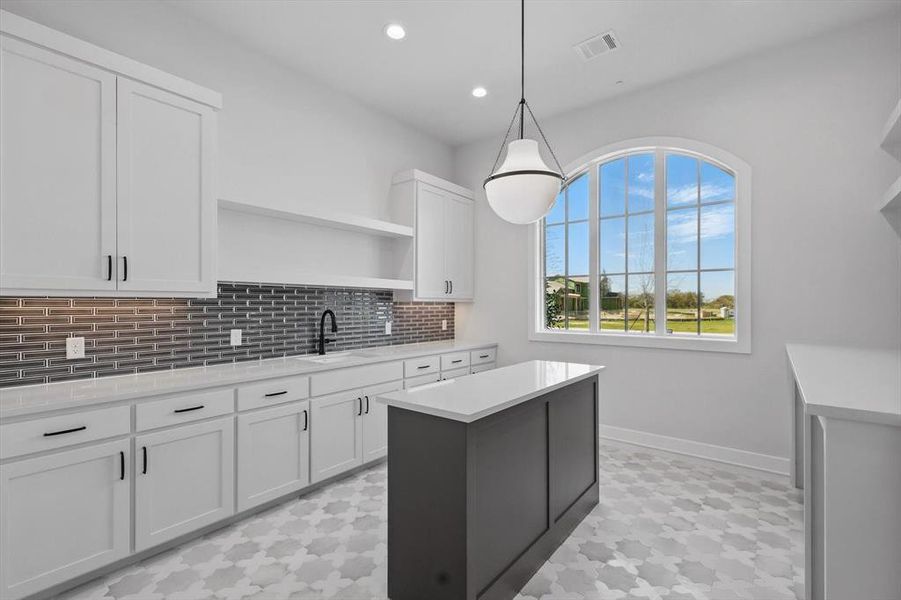 Furnished interior view inside a new home in , Bartonville (Image 34).