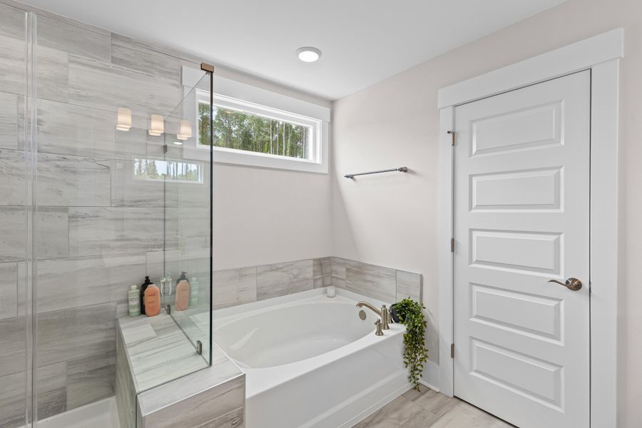 Furnished interior view inside a new home in , Johns Island (Image 37).