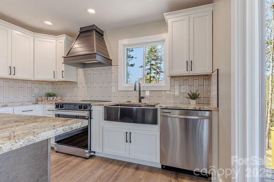 Furnished interior view inside a new home in , Whittier (Image 7).