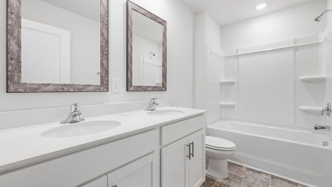 Furnished interior view inside a new home in Durbin Meadows Traditions, Fountain Inn (Image 12).