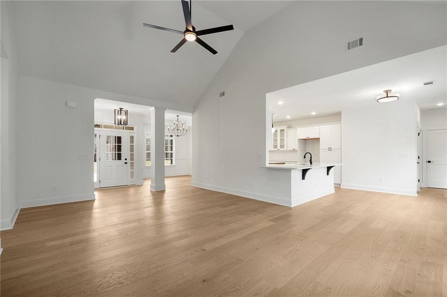 Spacious, unfurnished interior of a new home in , White (Image 15).