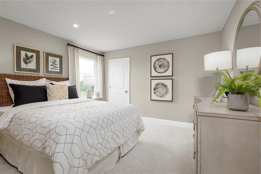 Furnished interior view inside a new home in Reserve at Lake Meadows, Ocoee (Image 11).