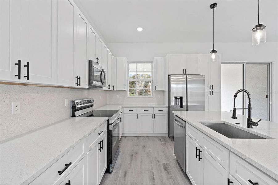Furnished interior view inside a new home in , Ocala (Image 6).