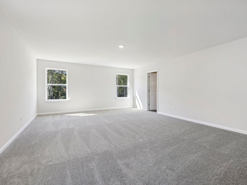 Spacious, unfurnished interior of a new home in Parkside at Grayson, Grayson (Image 23).