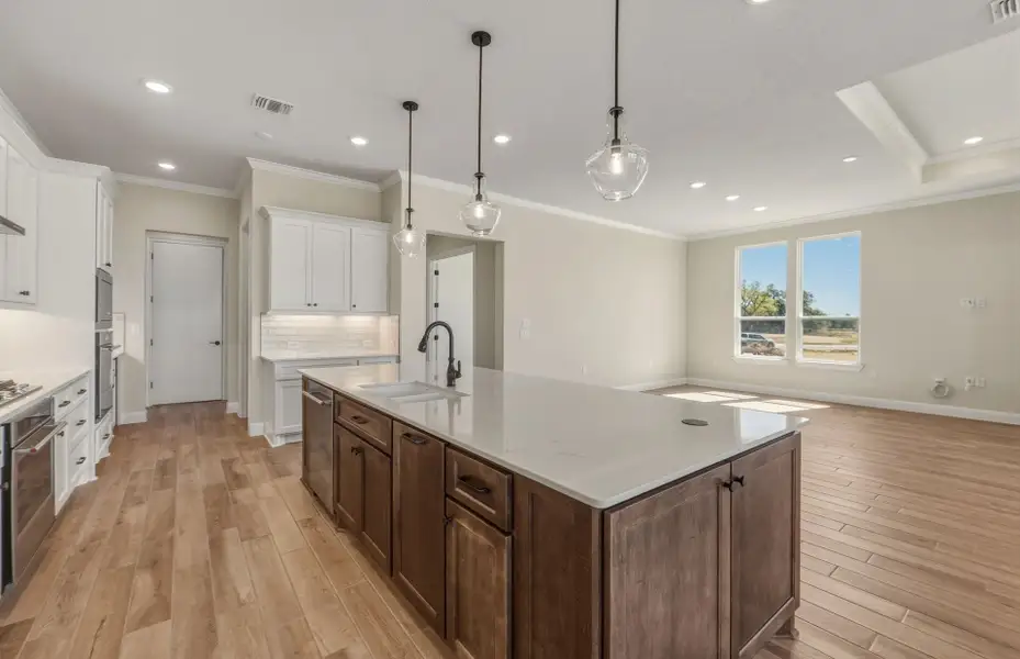 Furnished interior view inside a new home in Sun City Texas, Georgetown (Image 5).