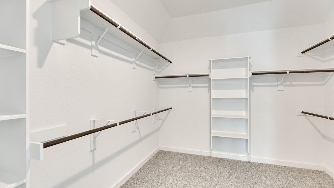 Furnished interior view inside a new home in Creeks Crossing, Elgin (Image 18).