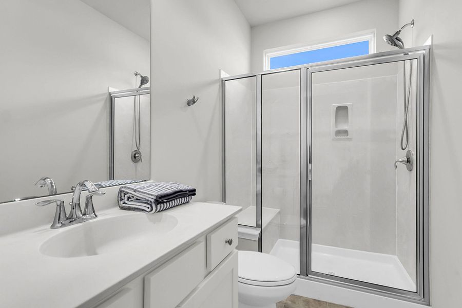 Furnished interior view inside a new home in Limehouse Village: Arbor Series, Summerville (Image 9).