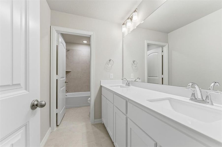 Furnished interior view inside a new home in Liberty Pointe, Gainesville (Image 10).