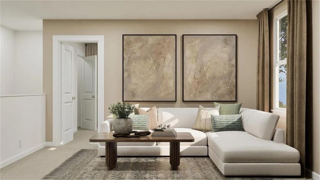 Furnished interior view inside a new home in , Locust Grove (Image 4).