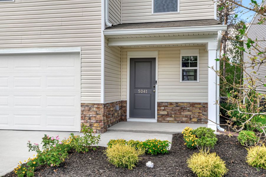 Representative exterior details of a home built from the Frazier by Stanley Martin Homes in Essence at Bent Creek Village, Thomson (Image 76). Representative exterior details of a home built from the Frazier by Stanley Martin Homes in Essence at Bent Creek Village, Thomson (Image 76).