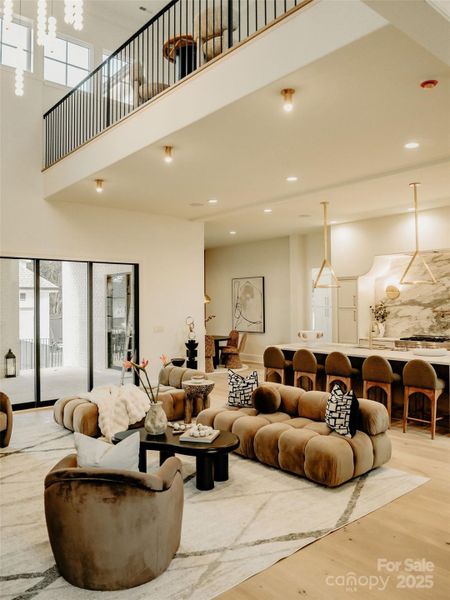 Furnished interior view inside a new home in , Charlotte (Image 7).