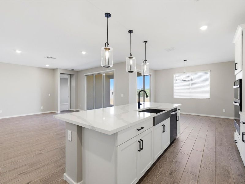 Furnished interior view inside a new home in Paloma Creek - Signature Series, Surprise (Image 5).