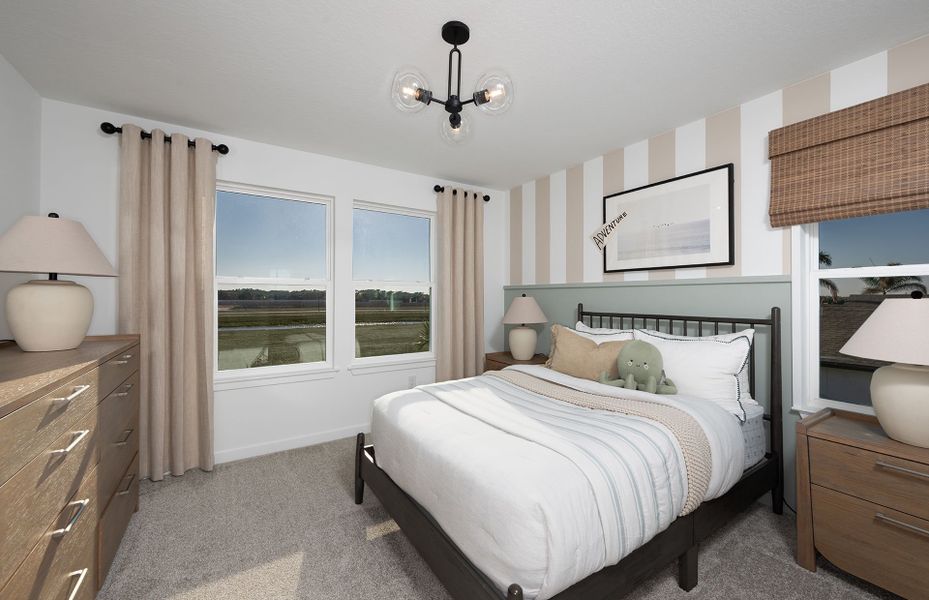 Representative furnished interior of a home built from the Yellowstone by Pulte Homes in Riversong, Parrish (Image 16).