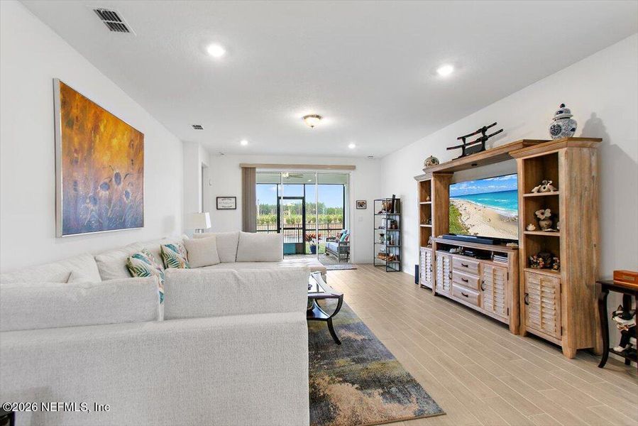 Furnished interior view inside a new home in Silver Meadows at SilverLeaf, St. Augustine (Image 16).