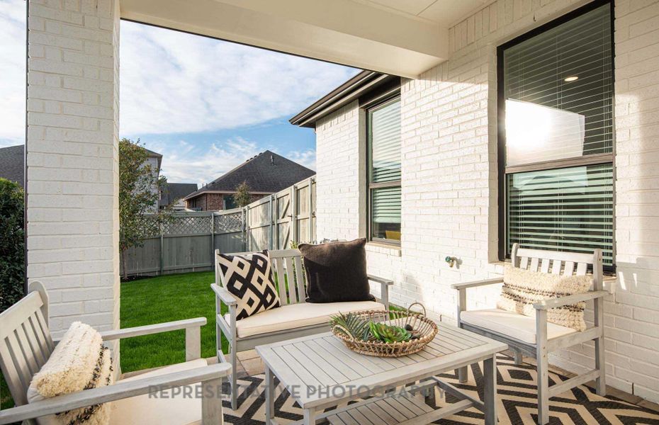 Exterior details and patio area of a home in Pomona, Manvel (Image 21). Exterior details and patio area of a home in Pomona, Manvel (Image 21).