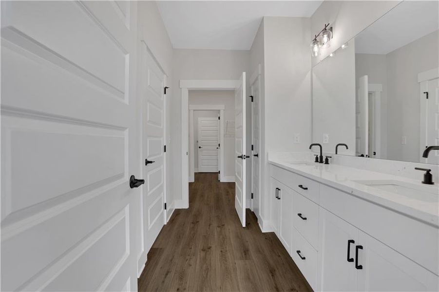 Furnished interior view inside a new home in Marble Tree, Ball Ground (Image 10).