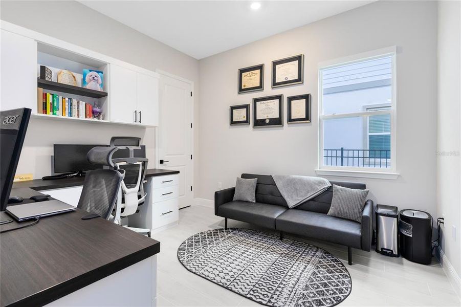 Furnished interior view inside a new home in Laureate Park, Orlando (Image 26).