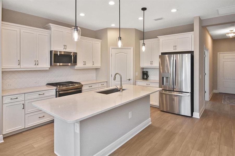 Furnished interior view inside a new home in , Englewood (Image 8).