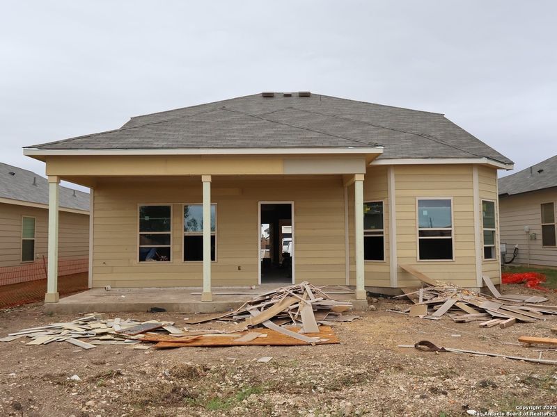 In-progress construction of a new home in Meadows at Clear Springs, New Braunfels, TX (Image 36).
