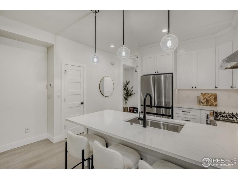 Furnished interior view inside a new home in , Denver (Image 5).