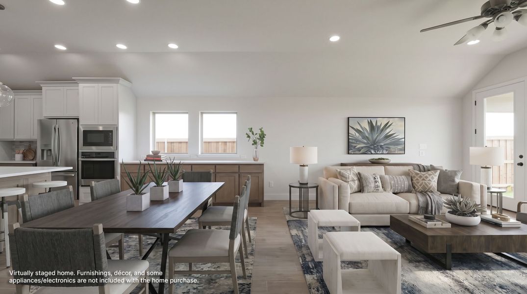 Furnished interior view inside a new home in Meraki, Forney (Image 8).