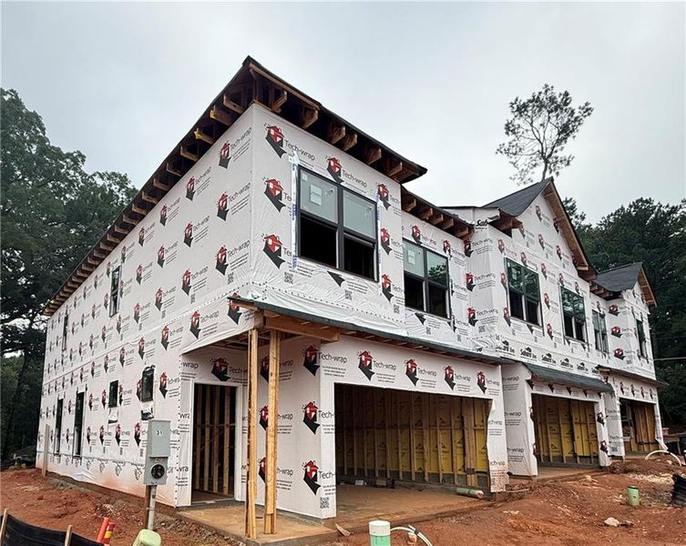 In-progress construction of a new home in , Tucker, GA (Image 7). In-progress construction of a new home in , Tucker, GA (Image 7).