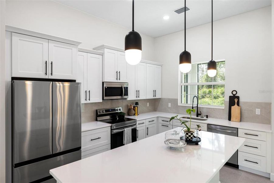 Furnished interior view inside a new home in , North Port (Image 8).