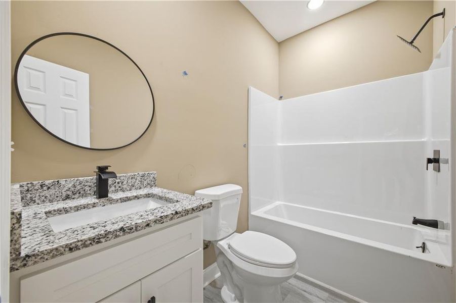 Furnished interior view inside a new home in , Calhoun (Image 12).