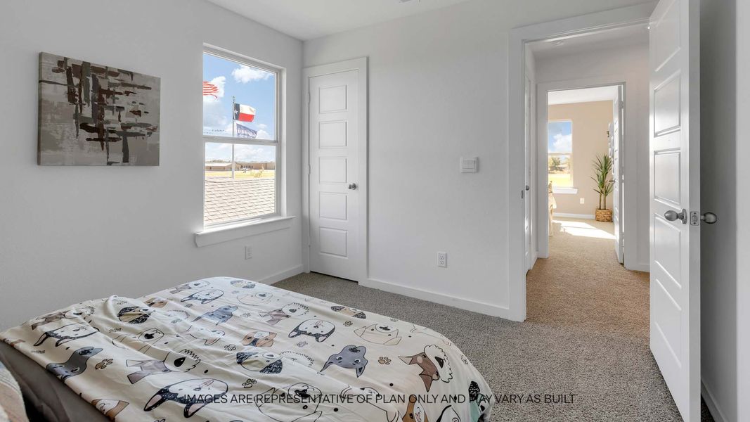 Furnished interior view inside a new home in Overlook West, Wolfforth (Image 25).