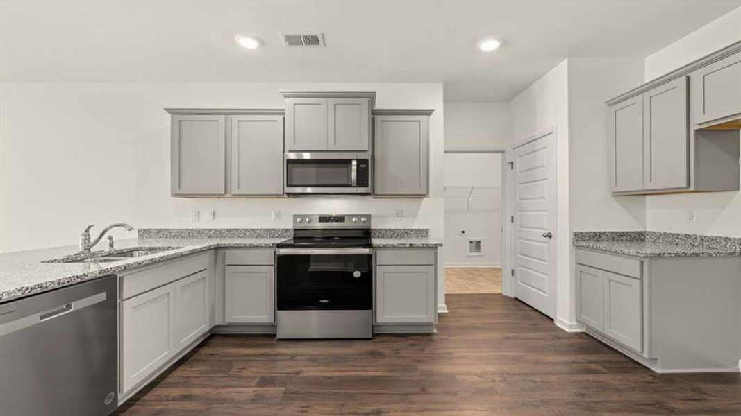 Furnished interior view inside a new home in Champion's Run, Lithonia (Image 10).