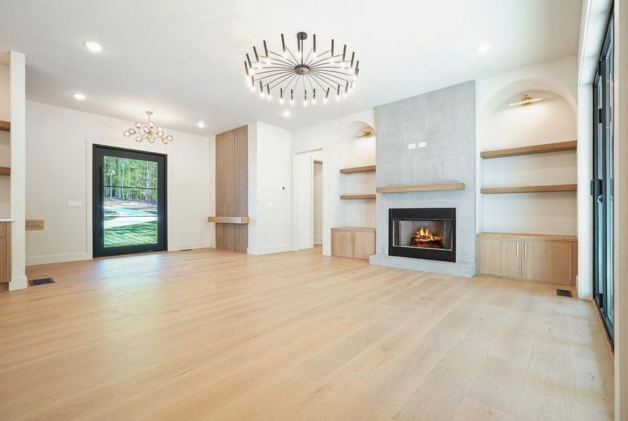 Spacious, unfurnished interior of a new home in , Canton (Image 28).